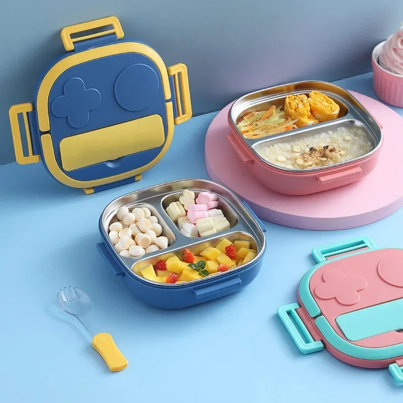 304 Stainless Steel Bento Box – Leakproof Kids Lunch Box Stainless Steel Bento Box Oasis Select