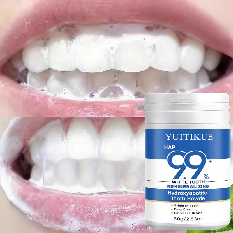 Hydroxyapatite Tooth Powder – Enamel Repair, Whiten & Gum Care