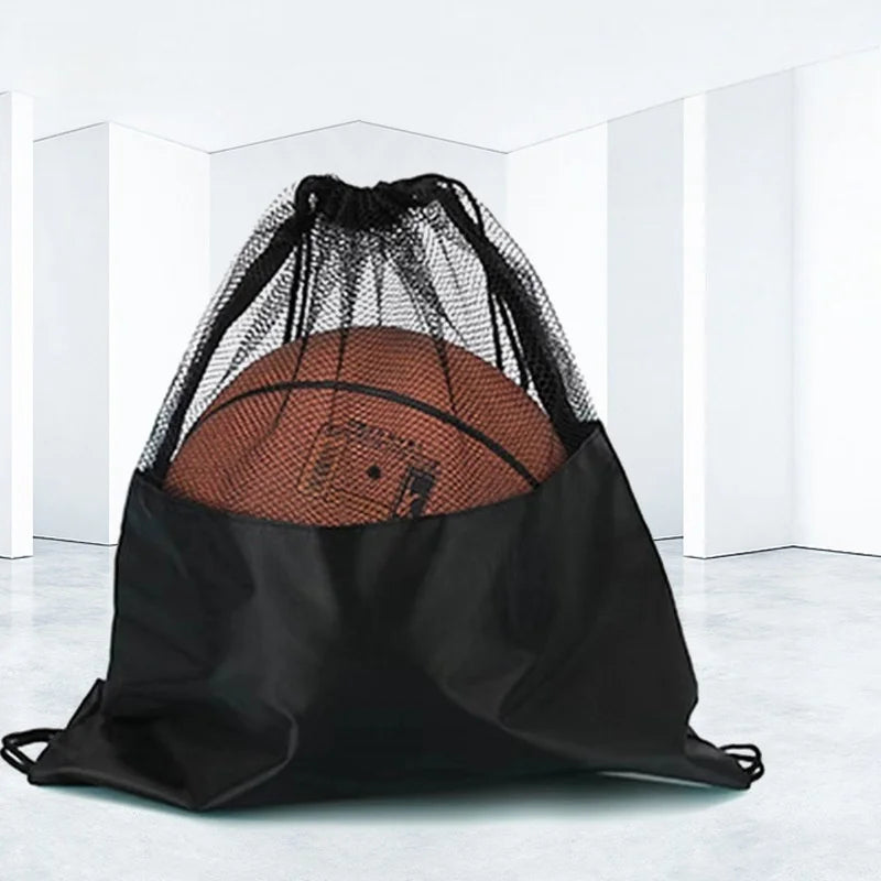 Mesh Bag Portable Football Storage Backpack Outdoor Basketball Volleyball Multifunctional Storage Bags Oasis Select