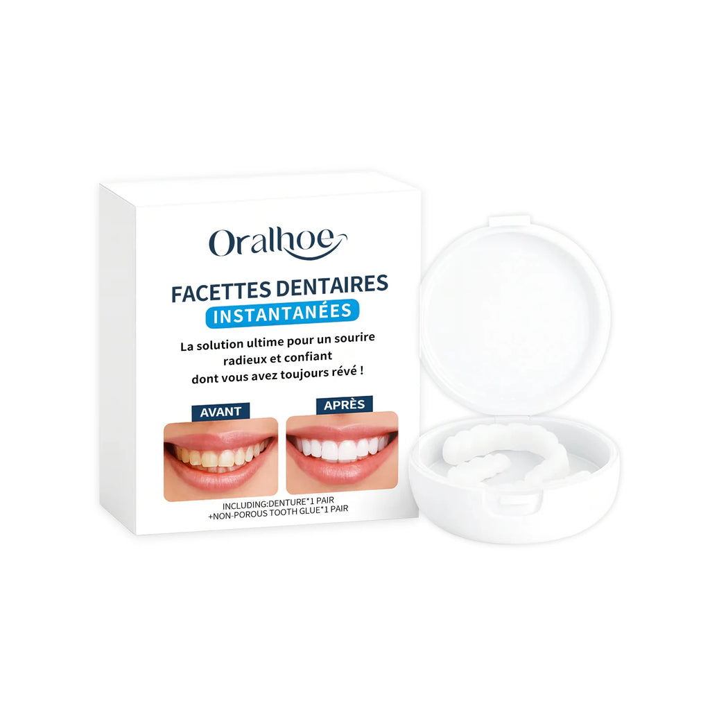 Adjustable Clip-On Dentures - Enhances Smile Aesthetics, Made of Comfortable Material, Dental Cosmetic Cover Oasis Select 1set