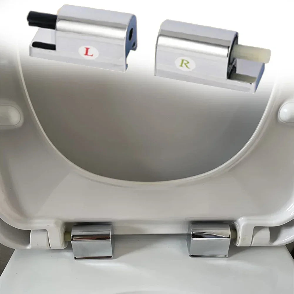Toilet Soft Close Hinges Seat Hinge Replacement Traditional & Contemporary Toilet Lid Hinges Fixing Connector Parts NEW Oasis Select