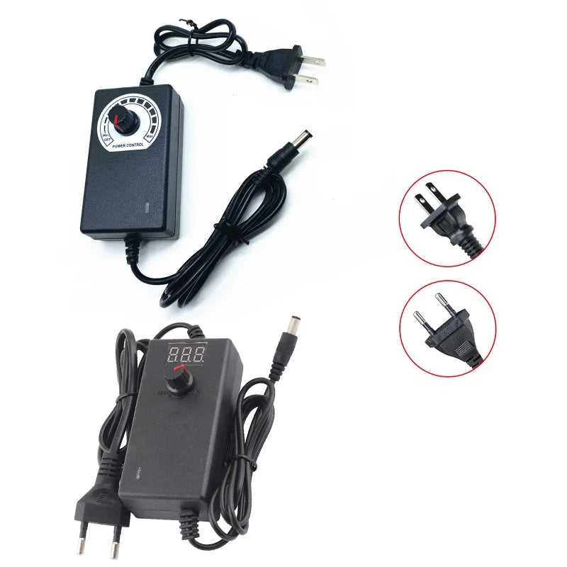 Power Supply Adjustable AC 220V 110V TO DC 3V 9V 12V 24V 1A 2A 3A 5A 10A Power Supply 3V 12V 24V With Jack Adapter Plug Female Oasis Select
