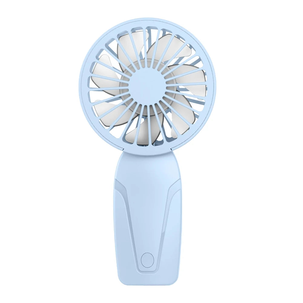 Personal Fan USB Rechargeable Small Hand Fan 3 Speeds Compact Cooling Fan for Home Office Travel and Outdoor Activities Oasis Select Blue United States