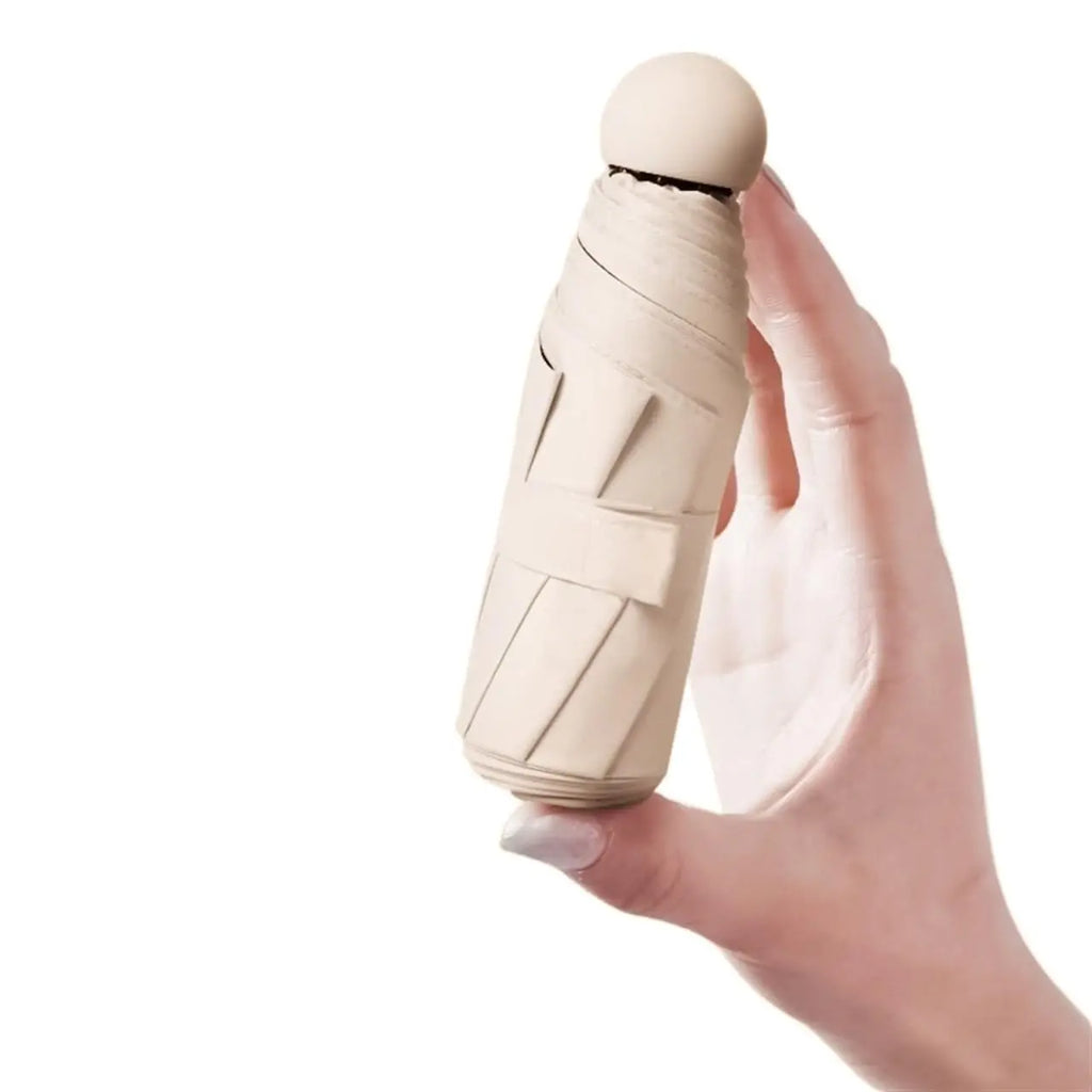 Capsule Umbrella Sunny and Rainy Dualuse Rainproof Wind-resistant Sun Protection Outdoor Traveling Portable Mini Umbrella Oasis Select