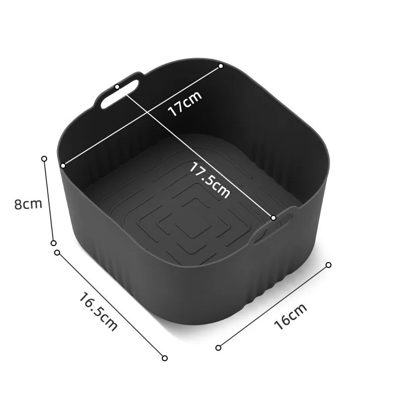 Non-Stick Silicone Air Fryer Mat – Reusable Heat-Resistant Liner