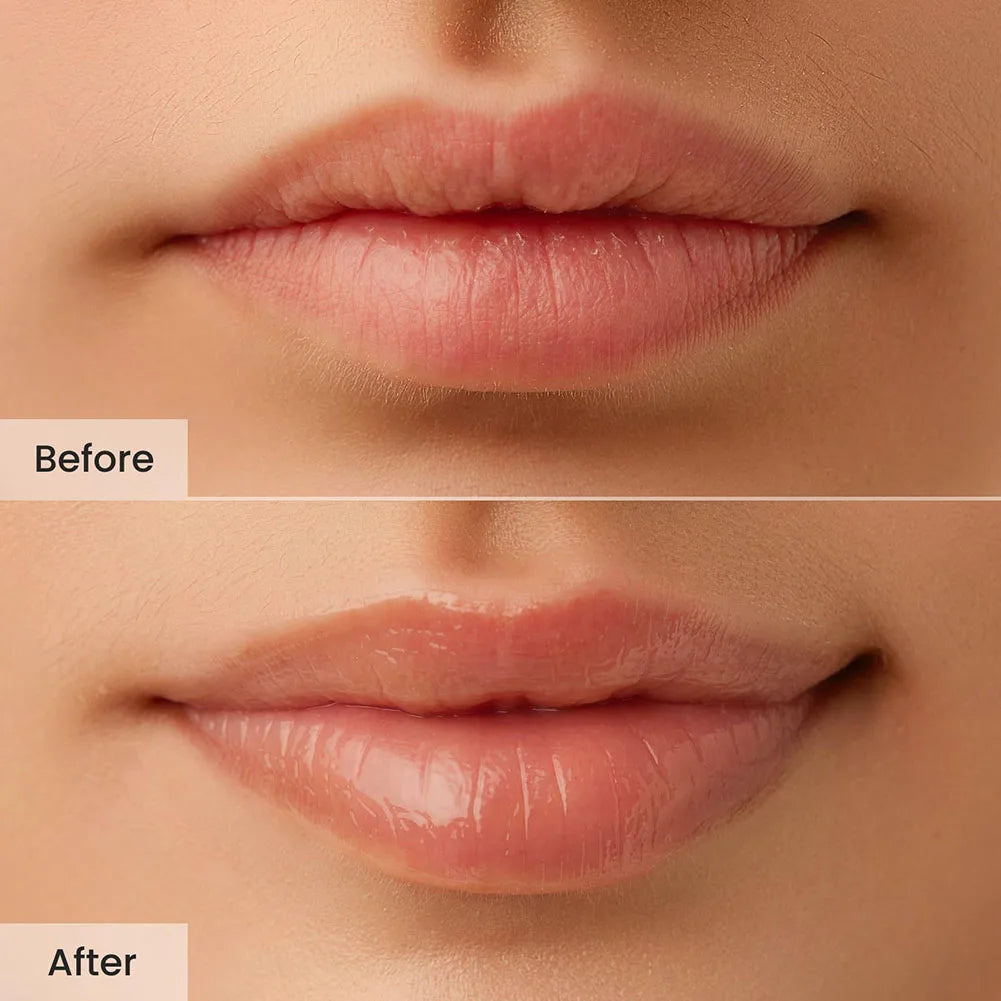 1/2PCS Moisturizing Honey Lip Oil Hydrating Overnight Honey Lip Balm Gloss Shiny Plump reduce lip lines With Vitamin E Lip Care Oasis Select