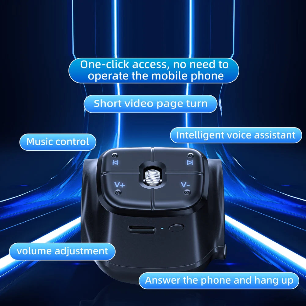 On-the-go Music Control Car Steering Remote Hands-free Control Hands-free Device Wide Device Compatibility Volume Adjustment Oasis Select China Mainland