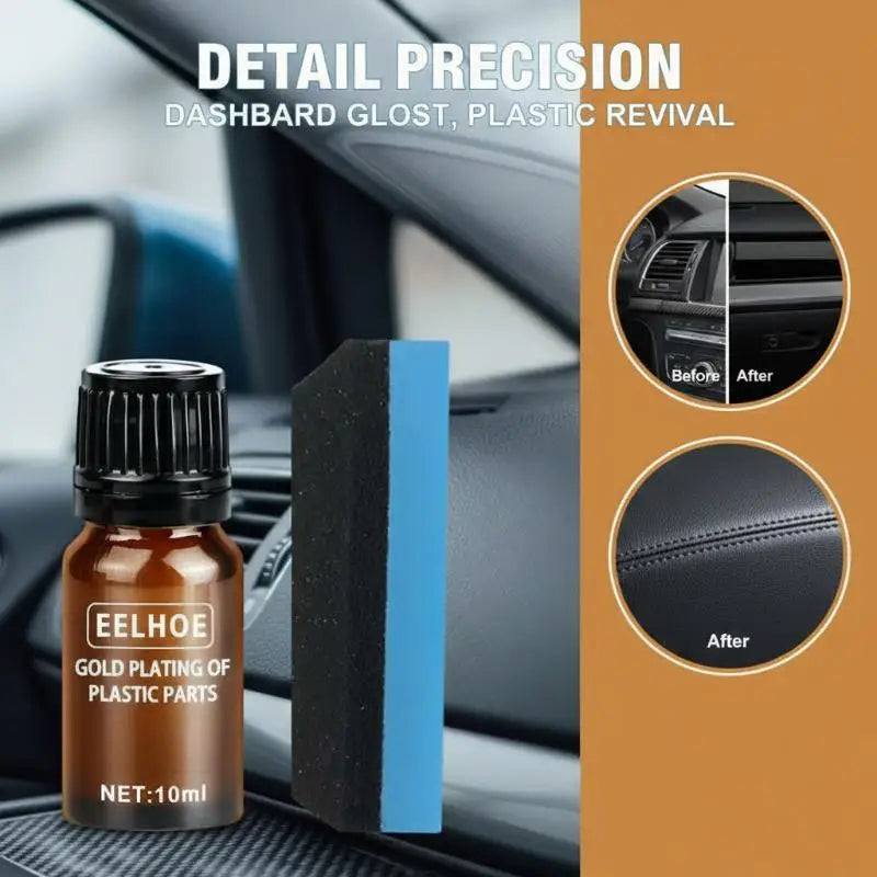 Car Plastic Renovation Agent Interior Car Leather Dashboard Steering Wheel Plastic Coating Maintenance Agent Car Wash Supplies Oasis Select