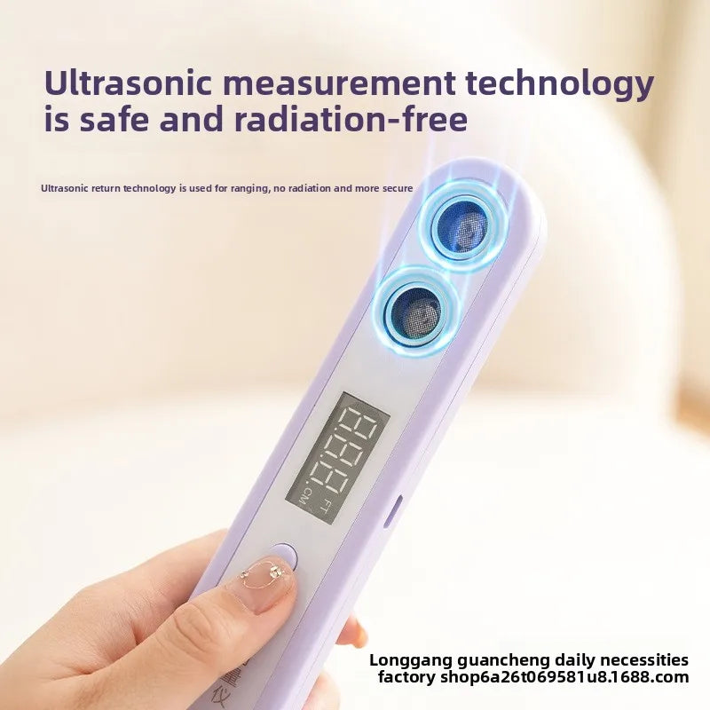 Mini Ultrasonic Precision Height Measuring Instrument, Height Electronic Ruler, Household Children's Electronic Height Ruler Oasis Select