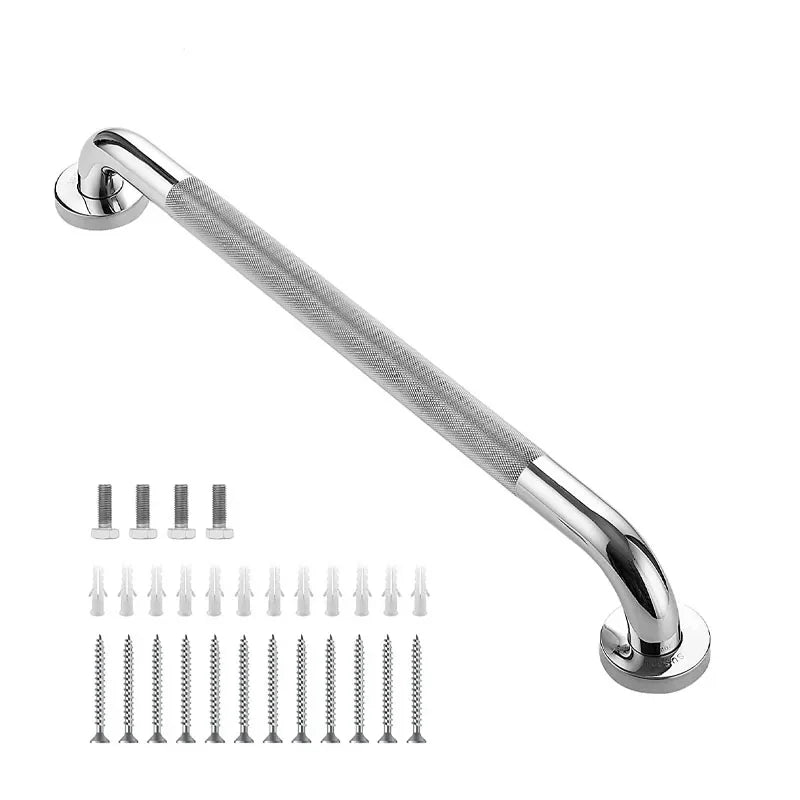 Handrail Grab Bar Stainless Steel 300/400/500Mm Anti Slip Shower Safety Support Handle Towel Rack Bathroom Tub Toilet Oasis Select FS-50cm