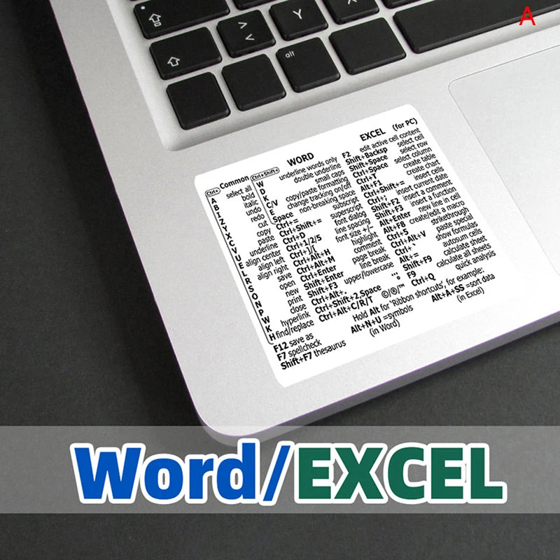 Windows PC Keyboard Shortcut Sticker – 14 Styles | PVC