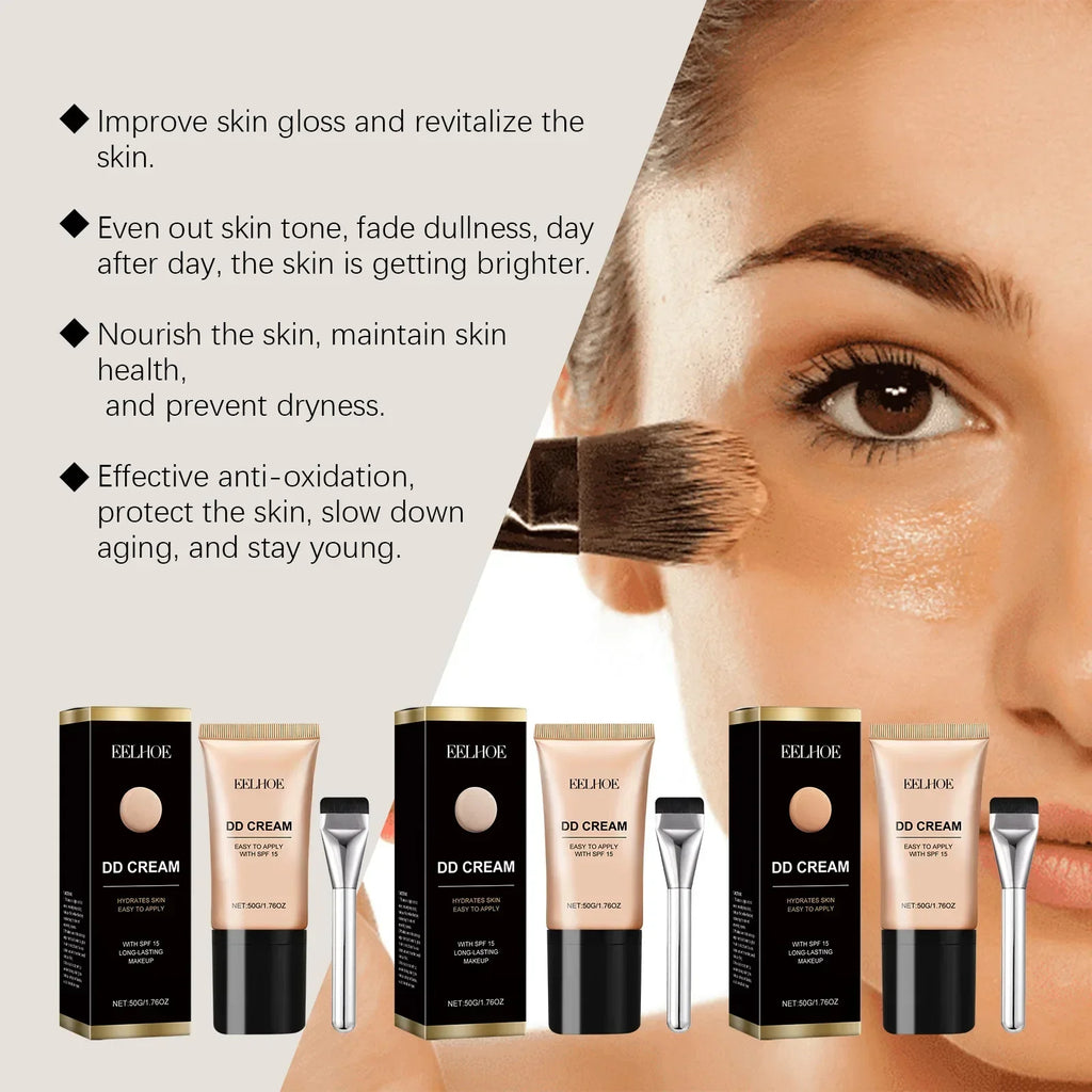 EELHOE DD Cream Foundation – Full Coverage & Oil Control Liquid Foundation Oasis Select