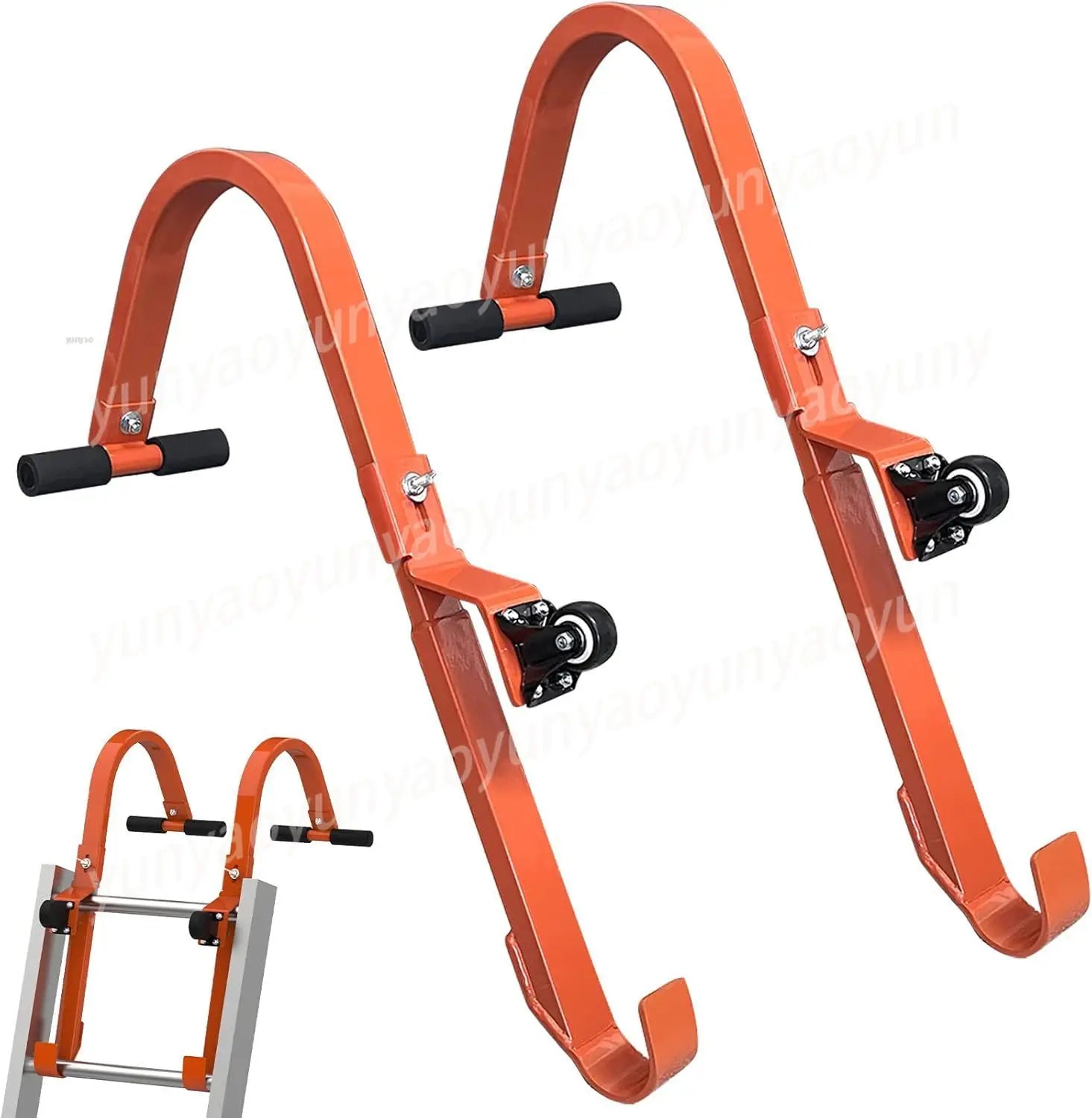 Ladder Roof Hook, Ladder Stabilizer and Safety Hook for Roof Work, Anti-Slip Ladder Accessory Oasis Select New model