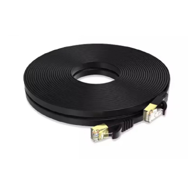 10Gbps CAT7 Flat Ethernet Cable RJ45 Lan Network Cable Networking Ethernet Cord CAT 7 Network Cable For Computer Router Laptop Oasis Select