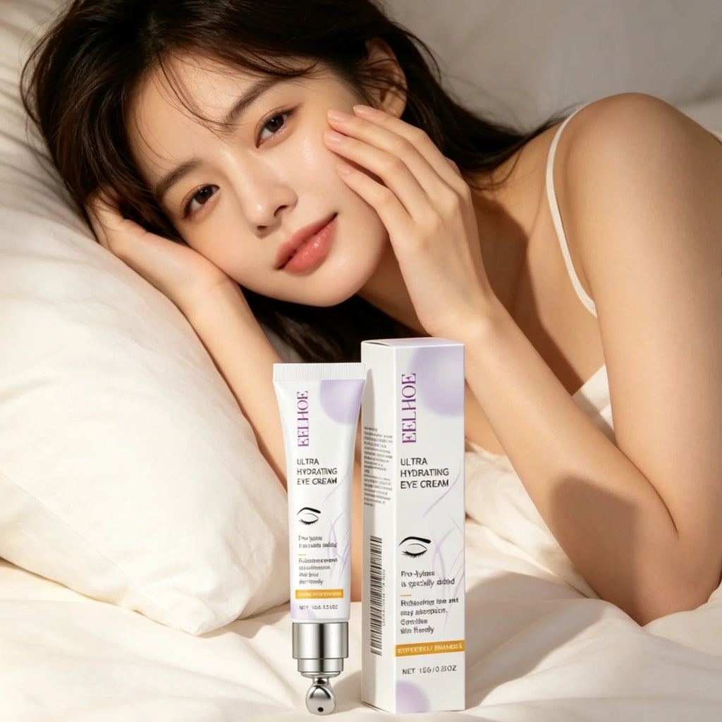 EELHOE Ultra Hydrating Eye Cream Deep Nourishing Reduce Fine Lines Eliminate Puffiness Anti Aging Fast Absorbing Eye Moisturizer Oasis Select