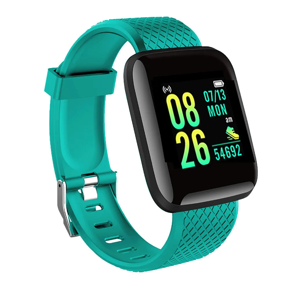 Multifunctional Smart Watch Men Women Bluetooth Connected Phone Music Player Fitness Sport Bracelet Sleep Monitor D13 Smartwatch Oasis Select 116Plus Green