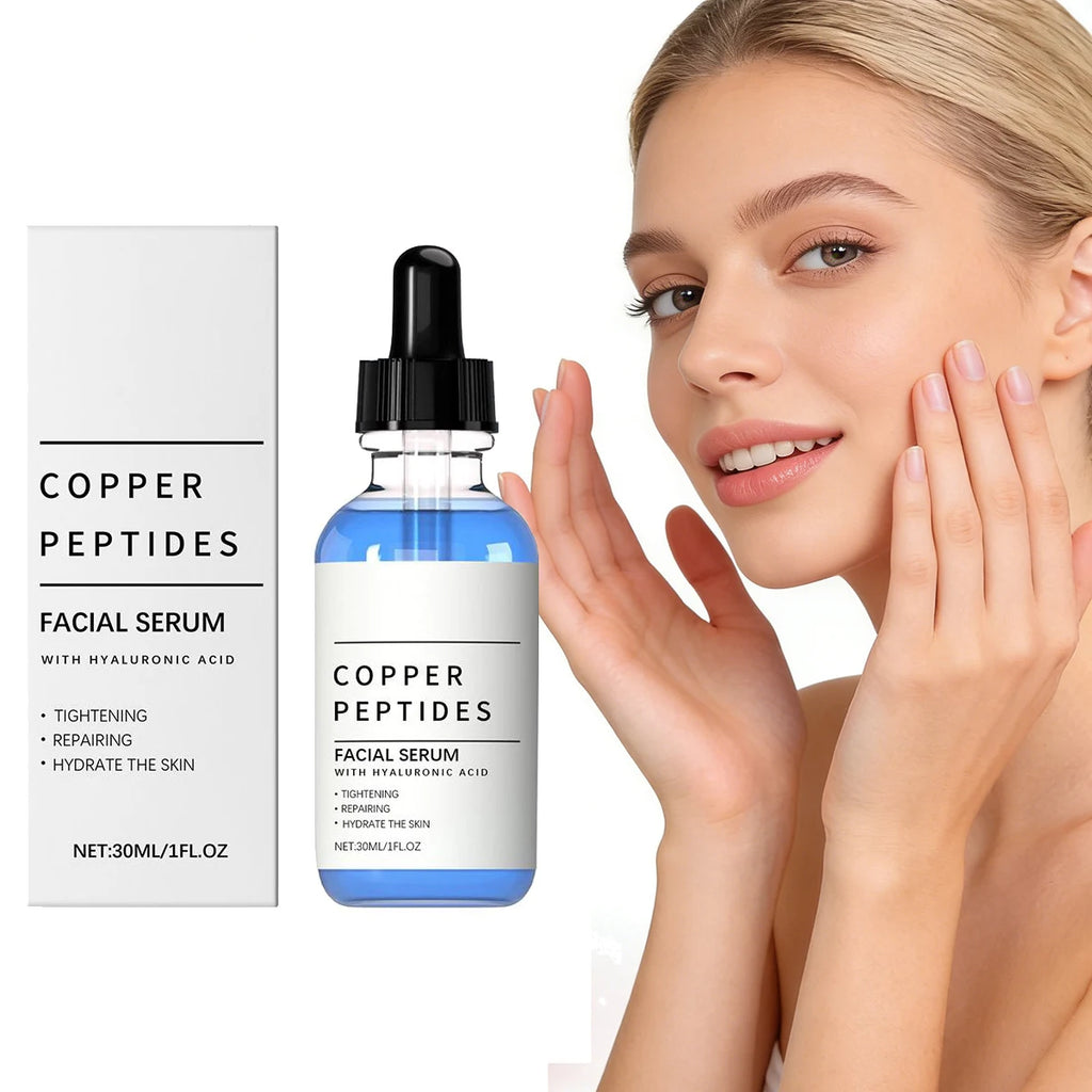 Copper Peptide Face Serum 30ml with Hyaluronic Acid