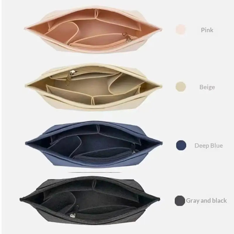 Felt Purse Organizer Insert | Handbag Liner & Shape Support