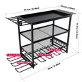 Multi-layer power tool storage rack Wall-mounted hand drill tool rack Garage screwdriver bracket Tool storage rack Oasis Select Fourth floor