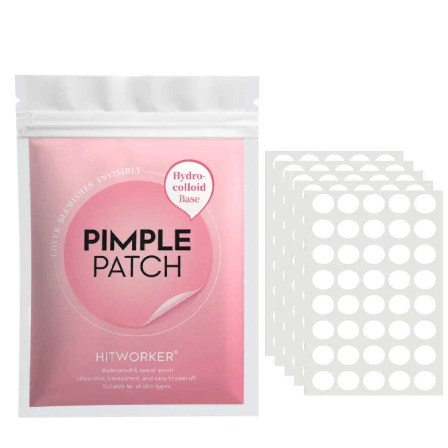 200/400pcs Hydrocolloid Zit Patches with Tea Tree Oil, Effective Acne Treatment, Invisible for Face & Skin Oasis Select 200PCS