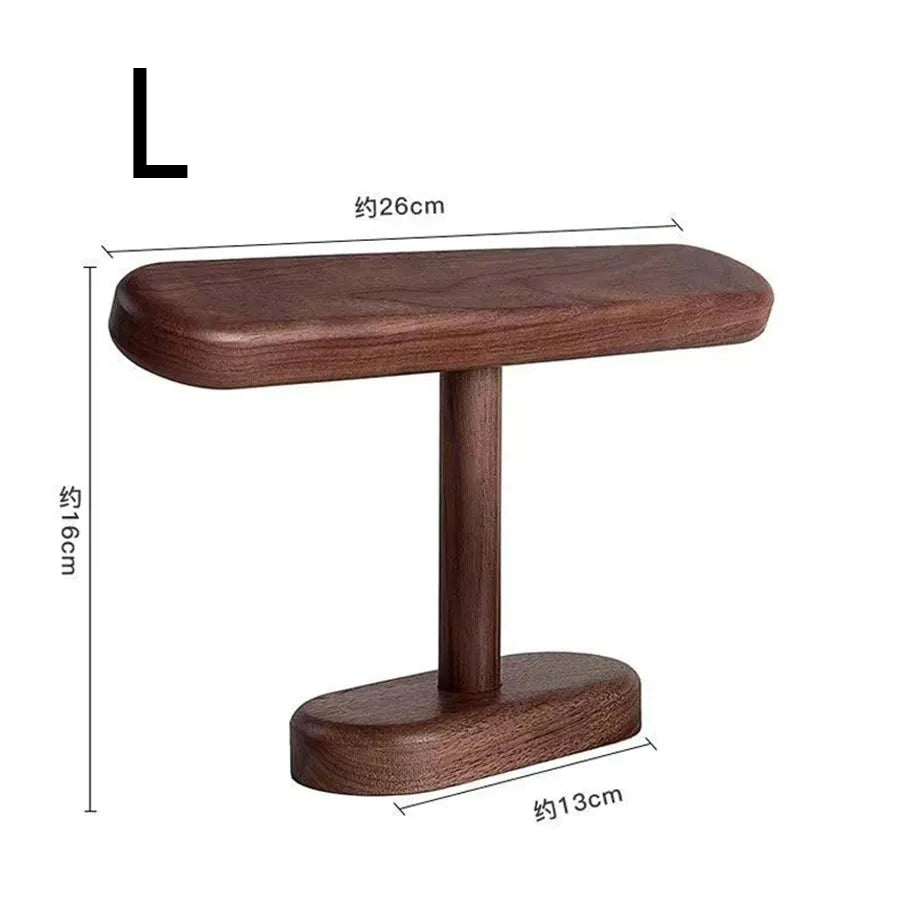 Walnut Watch Bracket Display Holder Jewelry Bracket Chain Anklets Hanger Stand Racks Organizer For Counter Shows Oasis Select L