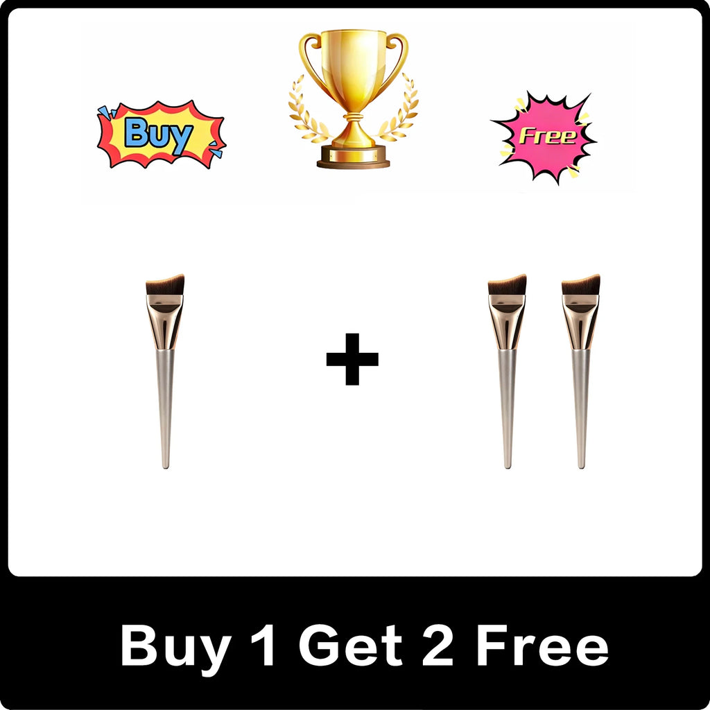 Flawless Foundation Brush – Soft, High Powder Absorption Foundation Brush Oasis Select Buy 1 Get 2 Free