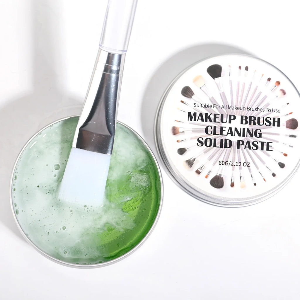Aloe Vera Solid Makeup Brush & Sponge Cleaning Soap
