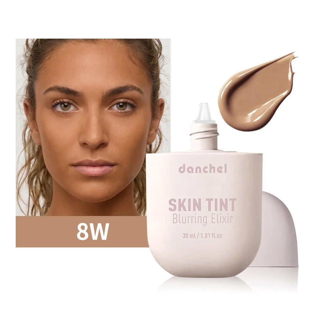 Skin Tint Blurring Elixir Foundation 24 Colors Concealer Blur Pores Fine Lines Long Lasting Hydrating Makeup For All Skin Tone Oasis Select 18 8W
