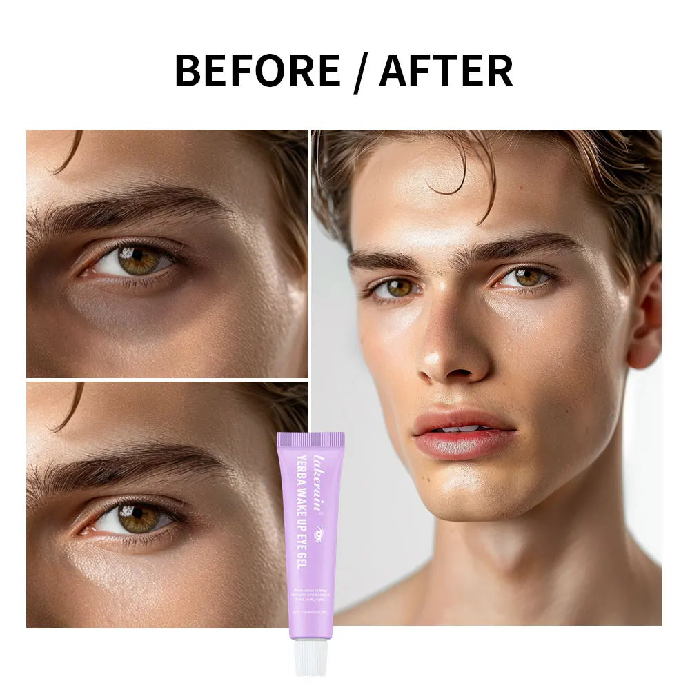 Yerba Mate Eye Gel – Hyaluronic Acid & Caffeine Eye Cream