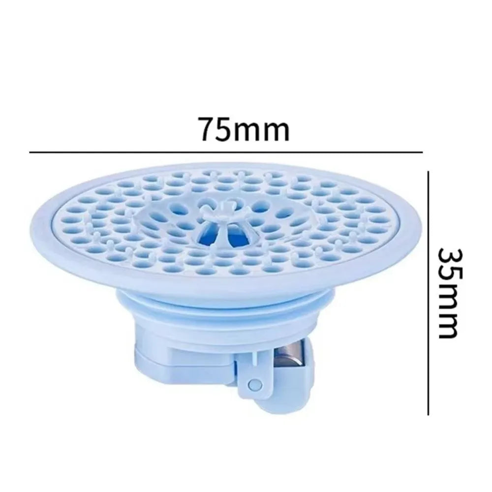 New Anti Odor Floor Drain Cover Insect Proof Strainer Sink Drain Core Hair Catcher Strainer Bathroom Sink Oasis Select