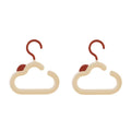 2-Pack Cloud Hook Hangers for Scarves, Hats & Ties | Anti-Slip