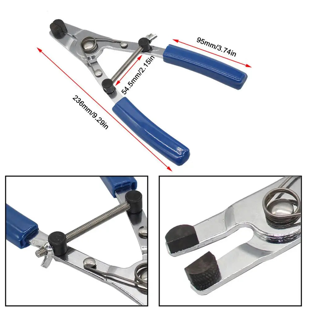Motorcycle Brake Piston Removal Locking Pliers Brake Piston Puller Brake Piston Removal Pliers Extractor Pliers Calipers Tool Oasis Select Blue