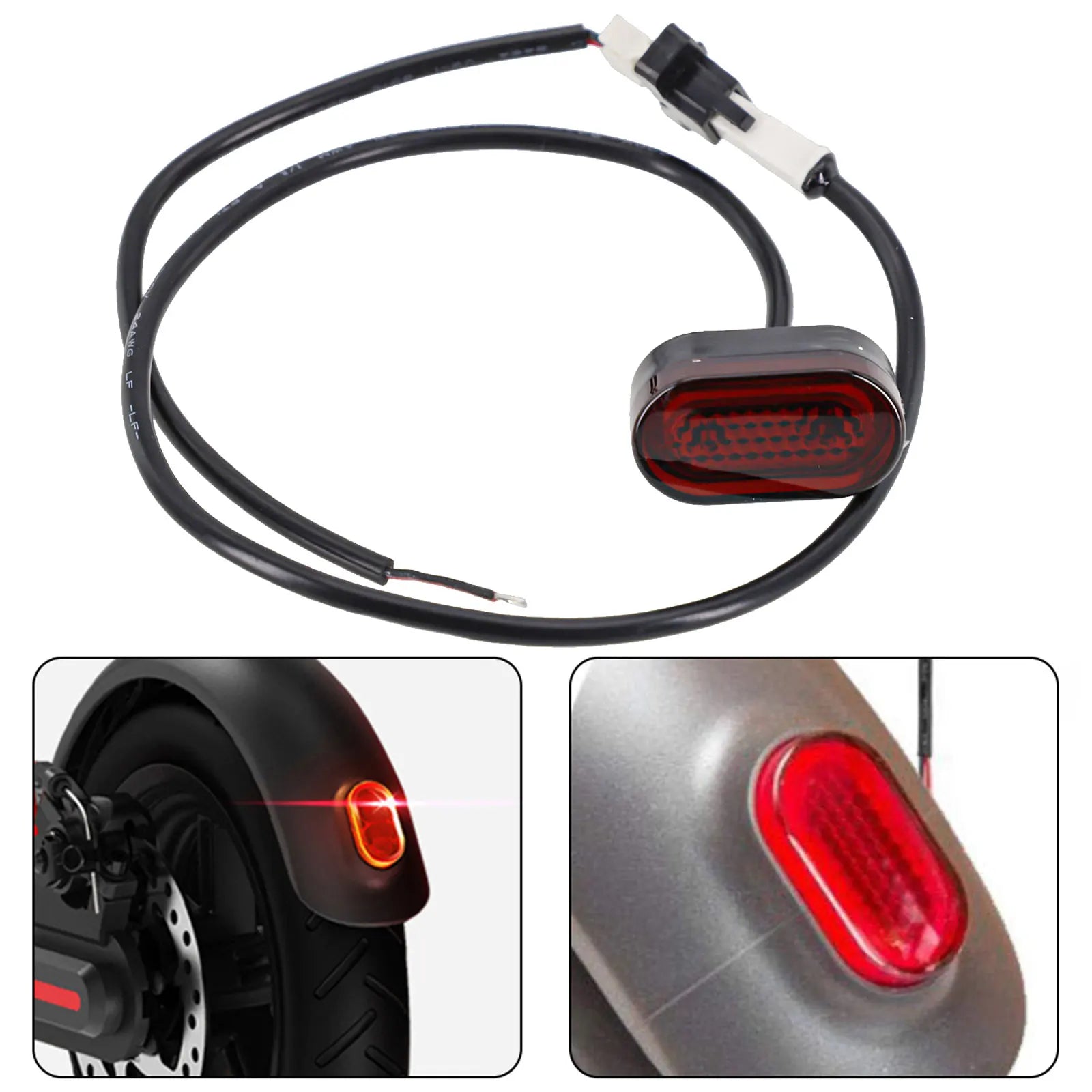 Escooter Parking Brake Taillight Rear Light LED Lamp For Xiaomi M365/Pro/1S/Pro2 Electric Scooter Safety Light Replacement Parts Oasis Select
