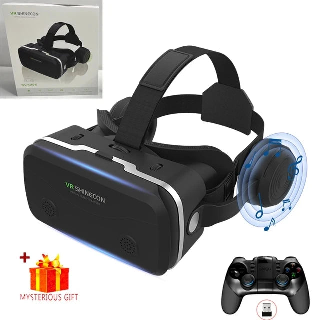 AyeBeau VR Headset 3D Glasses for Smartphones | Shinecon G15E