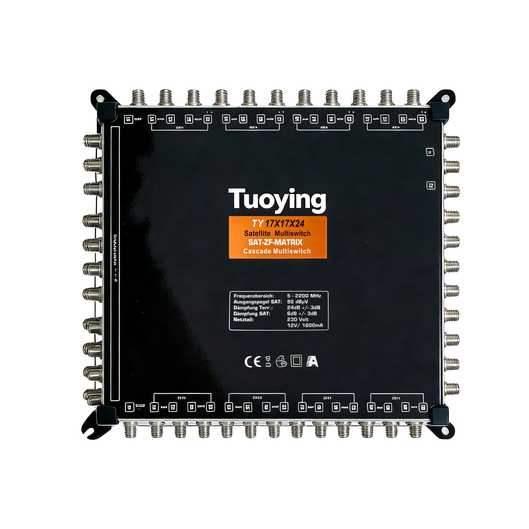 17×17×24 cascade satellite multiswitch Oasis Select black