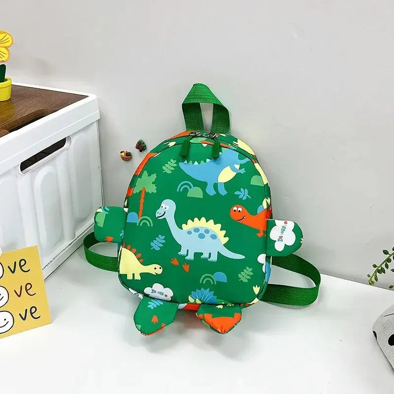Cartoon Dinosaur Baby Backpacks Kindergarten Schoolbag Children Boys Girls School Bags Adjustable Animals Kid Backpack Oasis Select Green