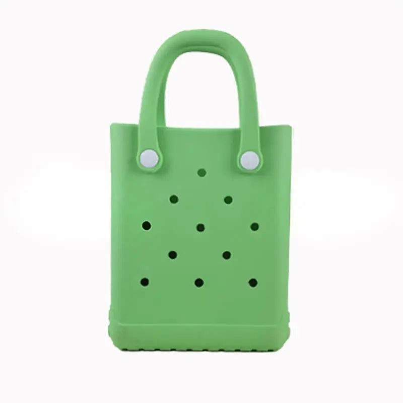 Women Mini Tote Bag EVA Flexible Bag Practical for Vacation Office and Travel Shopping Oasis Select Green