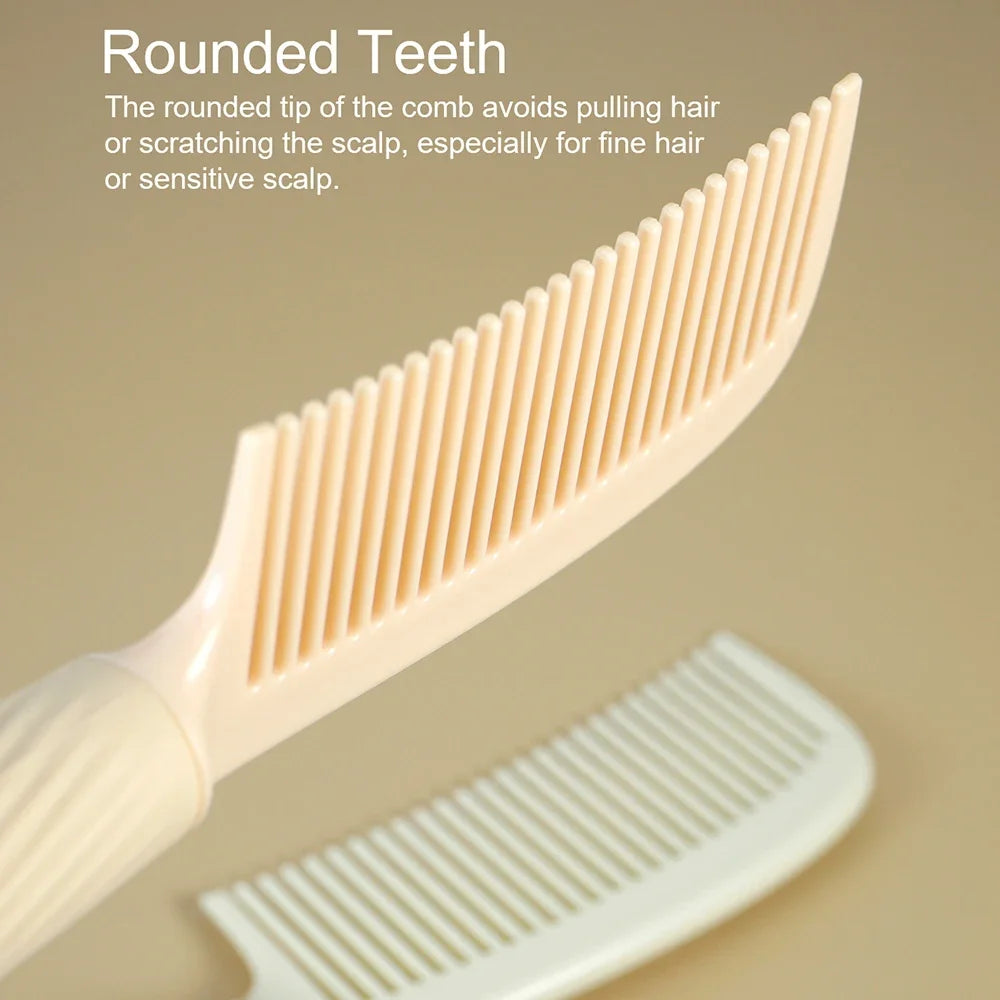 Wide Tooth Detangling Hair Comb – Anti-Static, Dry & Wet Wide Tooth Hair Comb Oasis Select