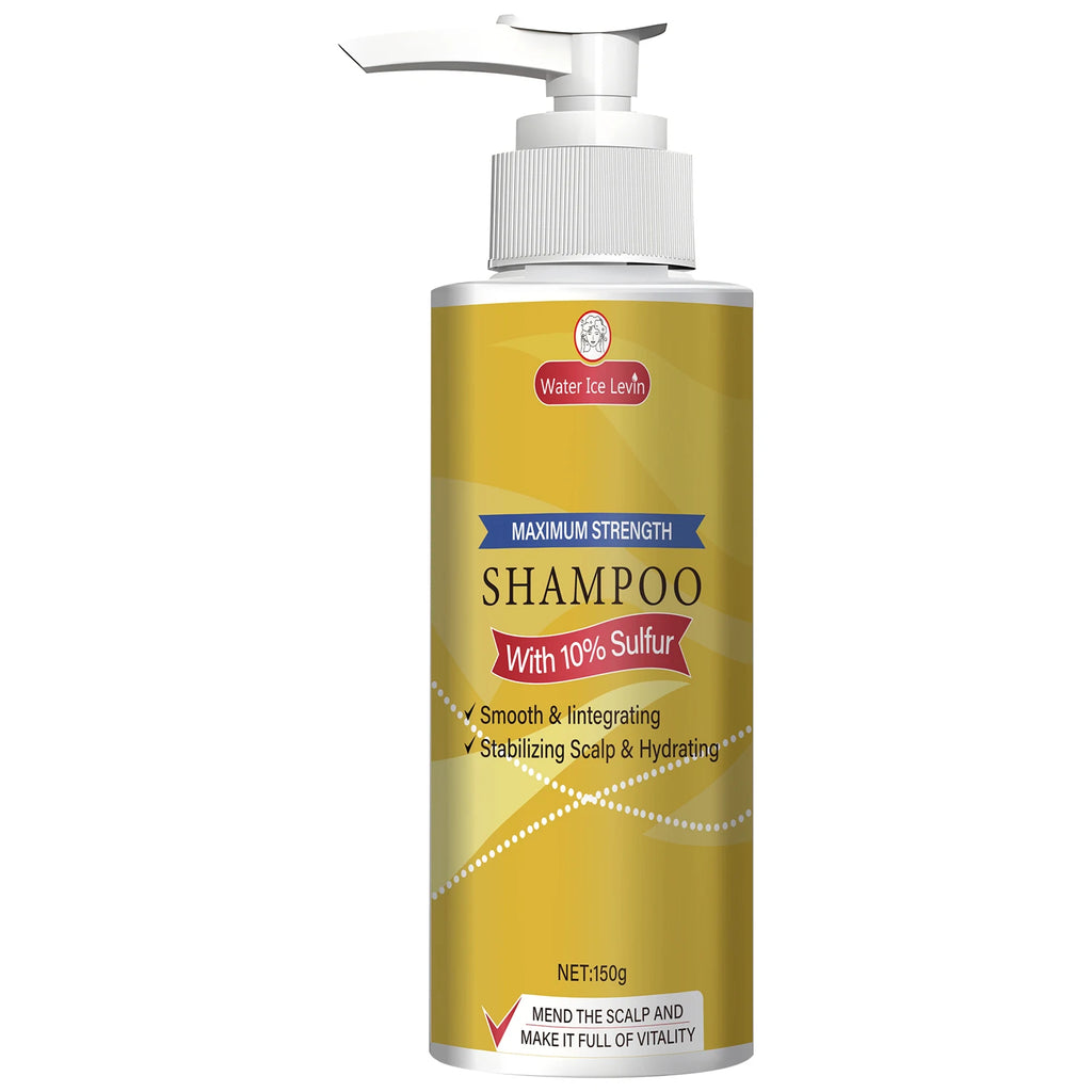 Maximum Strength 10% Sulfur Shampoo - Smoothing, Scalp Stabilizing & Hydrating for Men & Women. Oasis Select Nourishing