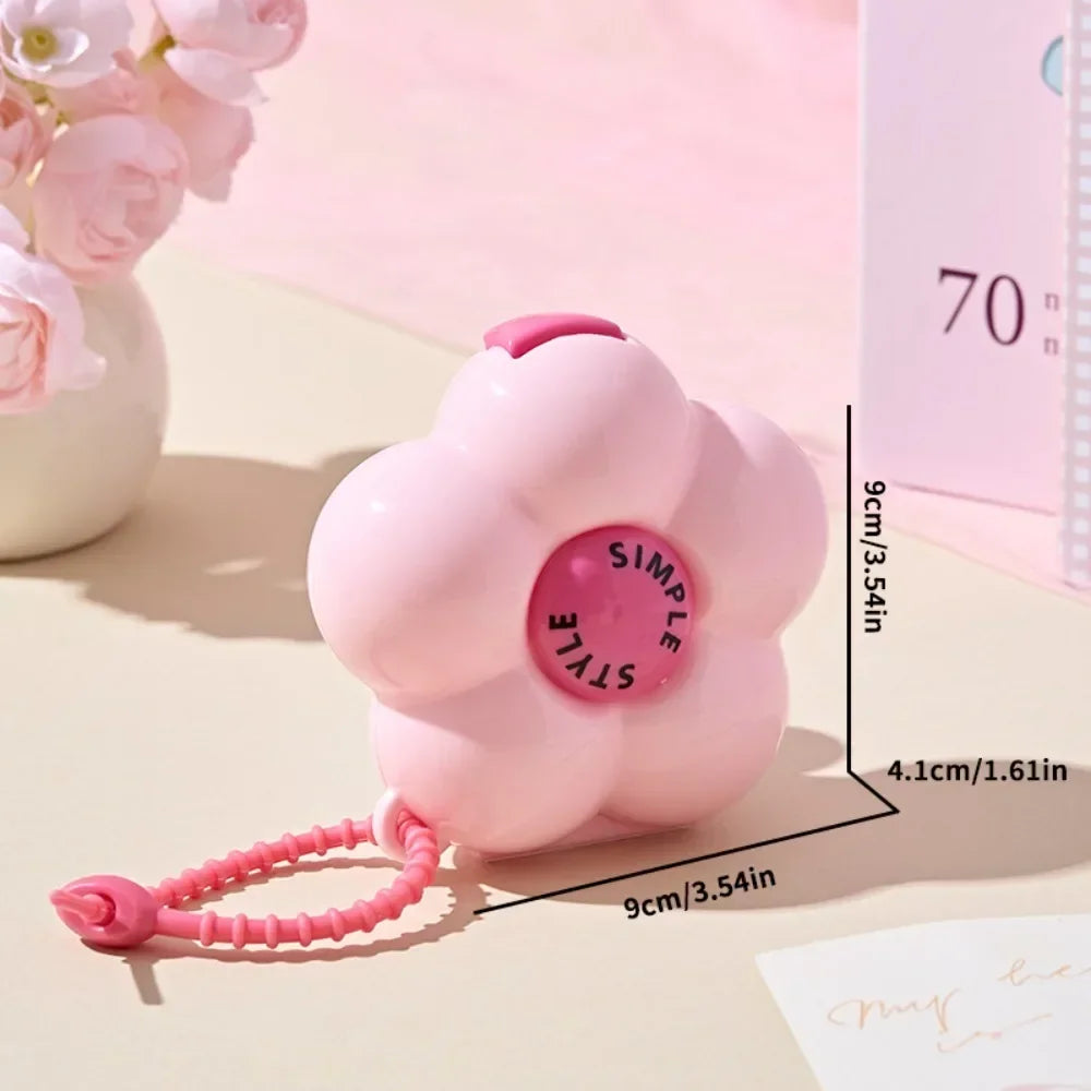 Flower Storage Box Dopamine Waterproof Storage Box Divider Multifunctional Jewelry Box Earring and Necklace Storage Oasis Select Pink