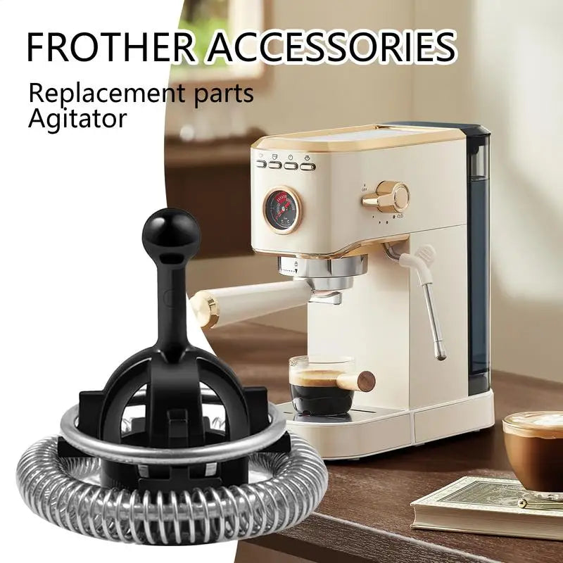 Milk Frother Replacement Parts Latte Maker Whisk Frother Multifunctional Replacement Parts Agitator Coffee Machine Aerator For Oasis Select
