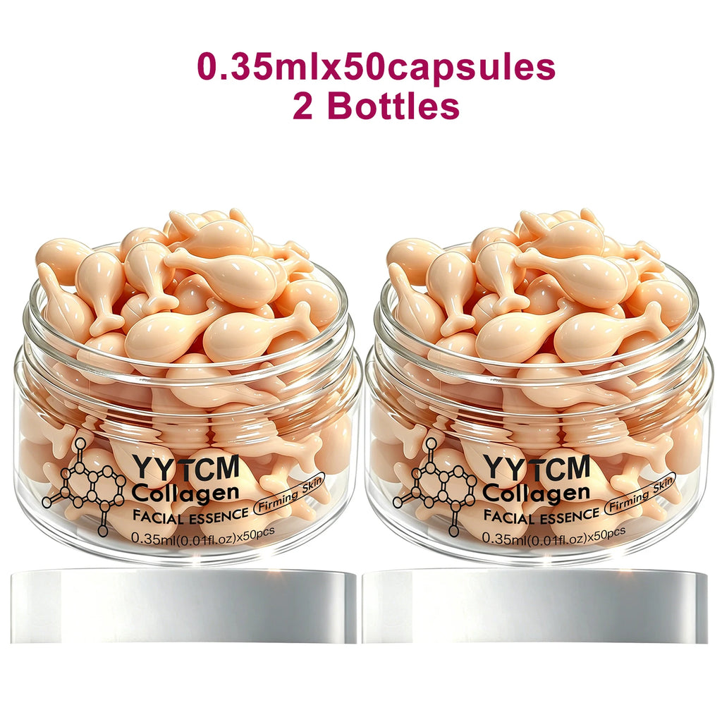 Collagen Capsule Serum – Firming, Hydrating & Nourishing Collagen Face Serum Oasis Select 2 bottles 50pcs