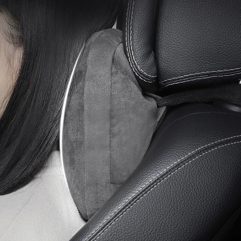 Car Headrest Soft Car Seat Support Waist Pillow Adjustable Auto Seat Cover Head Neck Rest Cushion Neck Lumbar Cushion Pillow Oasis Select