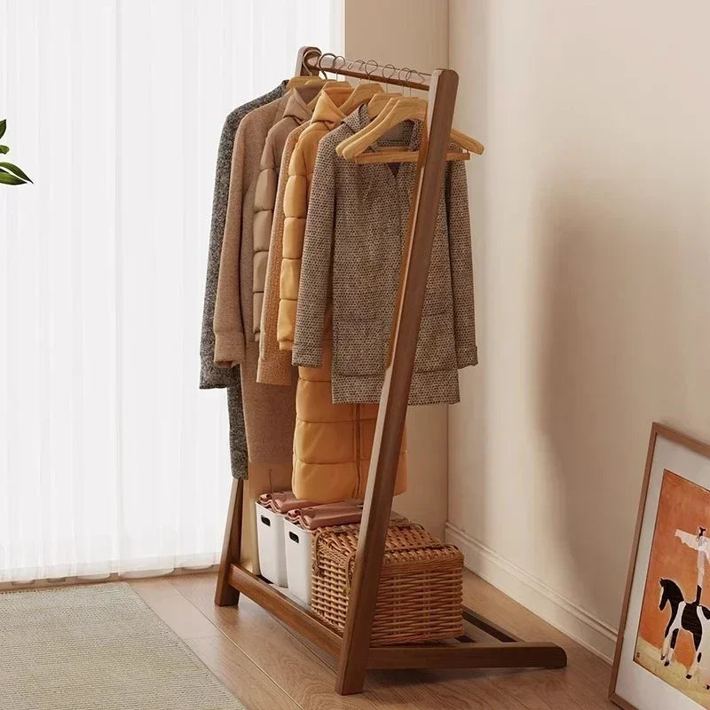 Clothes Hanger, Floor To Ceiling, Bedroom, Small Clothes Hanger, Simple Bedside, Indoor Household, Dormitory, Temporary Clothes Oasis Select