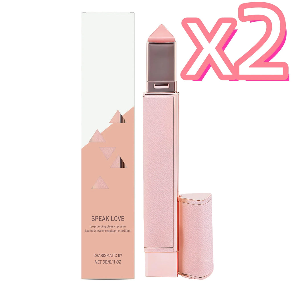 Multi Color Lip Balm Lasting Color Retention Moisturizing Anti Lip Chap Portable Suitable Daily Party Makeup Brighten Lipstick Oasis Select 07 Pink x2