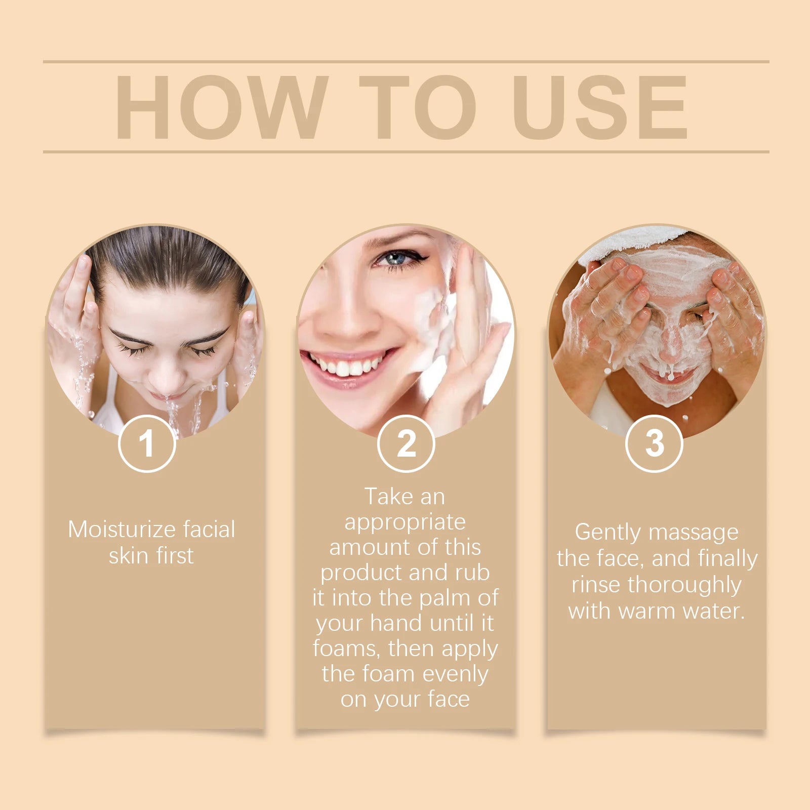 Rice Face Wash Cleanser Oil Control Purifying Cleansing Pores Moisturizing Brightening Soothing Rejuvenation Foam Glow Skin Care Oasis Select