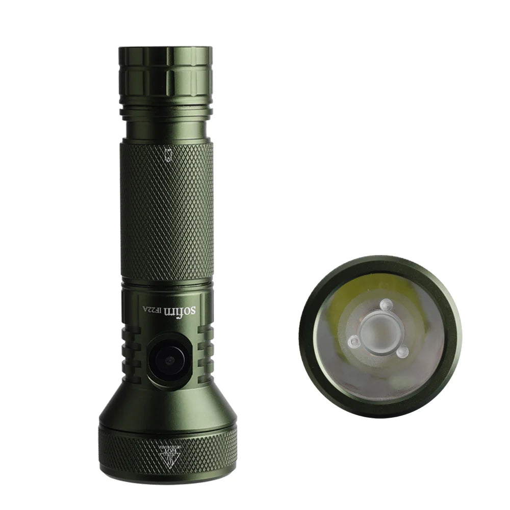 Sofirn IF22A 2100lm LED Flashlight | USB-C Rechargeable Torch
