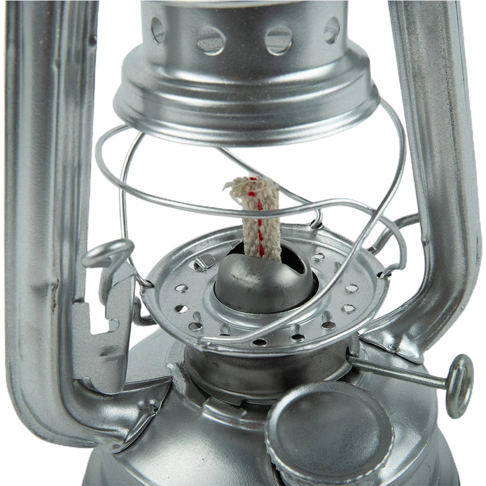 Retro Camping Lantern Kerosene Lamp Portable Handheld Lantern Outdoor Camping Lights 90ml Many Colour Metal Lamps Oasis Select