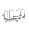 High Quality Clear Makeup Brush Organizer, Acrylic Cosmetics Brushes Storage Holders, Cute Pen and Pencil Holder for Desk Oasis Select Clear