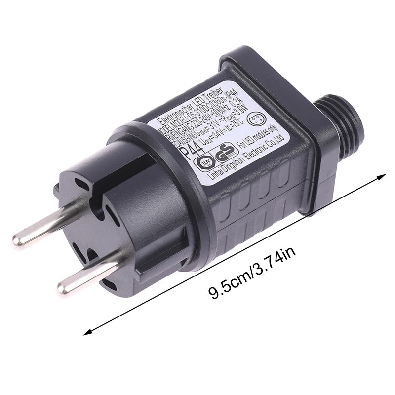 Power Adapter Transformer String Lights 3.6W 31V LED Timer Power Adapter Lighting Supply Adapter Waterproof IP44 Technology Oasis Select